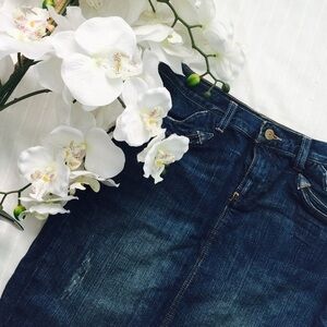 The perfect Ralph Lauren jean pencil skirt